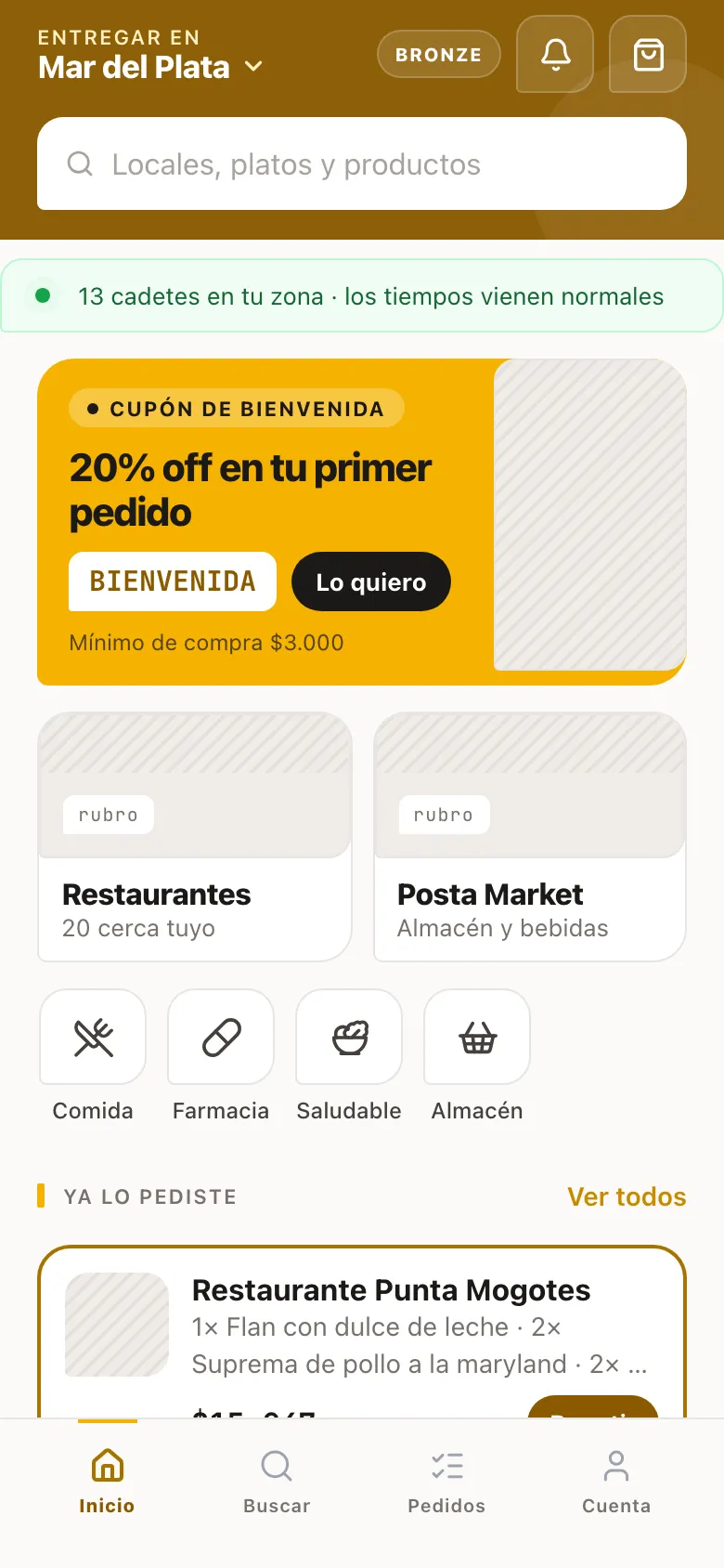 Customer app